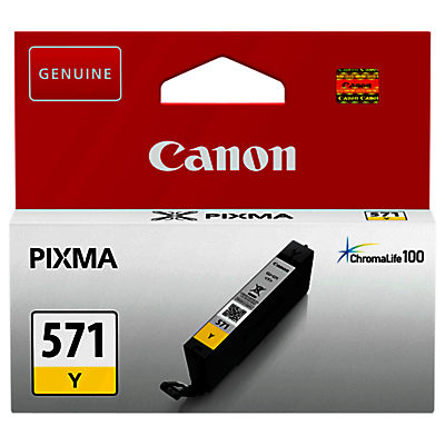 Canon CLI-571 Ink Cartridge Yellow Canon CLI-571 Ink Cartridge Yellow
